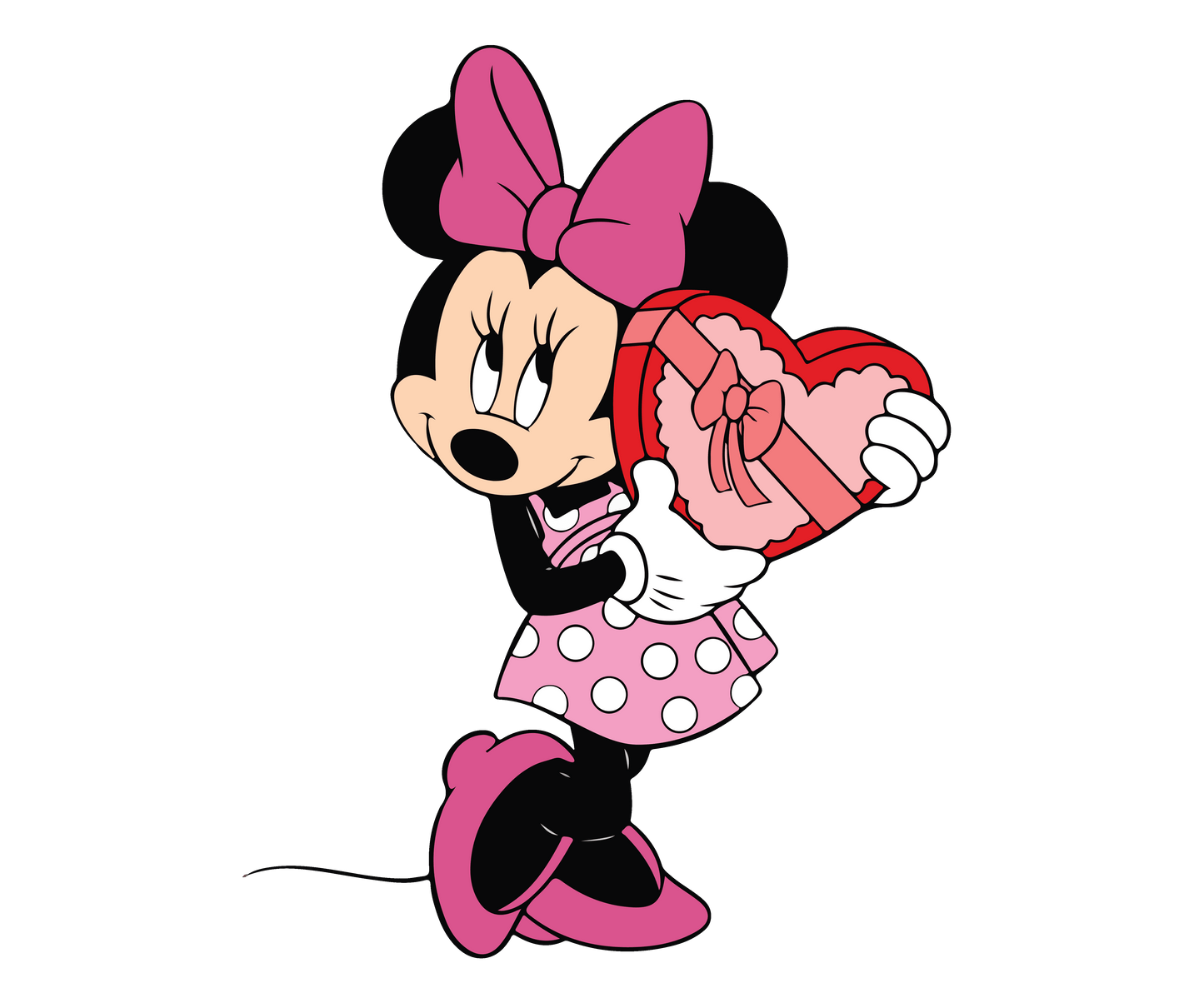 Minnie Mouse Valentine's Day Design - DTF Ready To Press