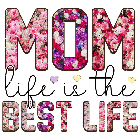 Cute Mom Life Design - DTF Ready To Press