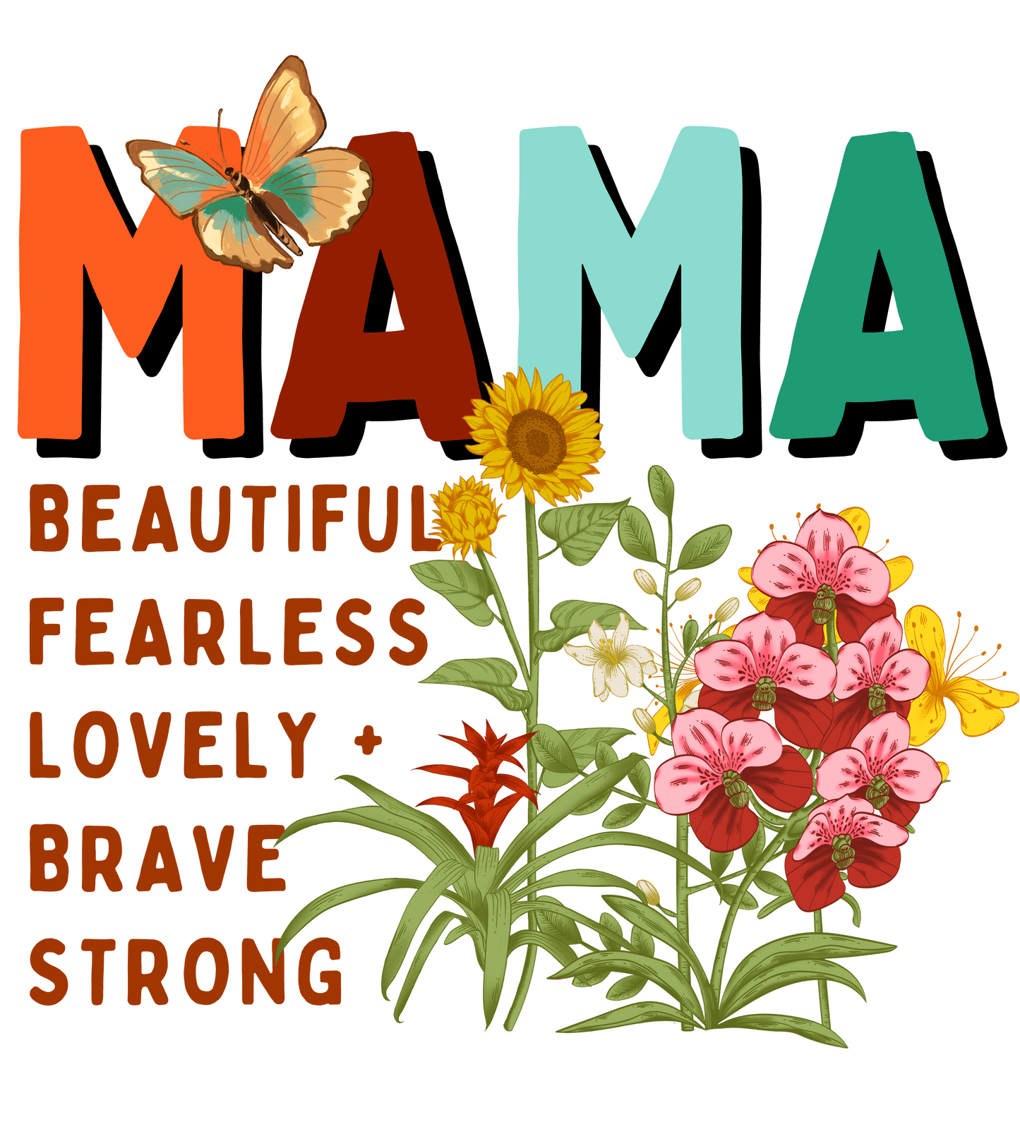 Mama Life Design - DTF Ready To Press