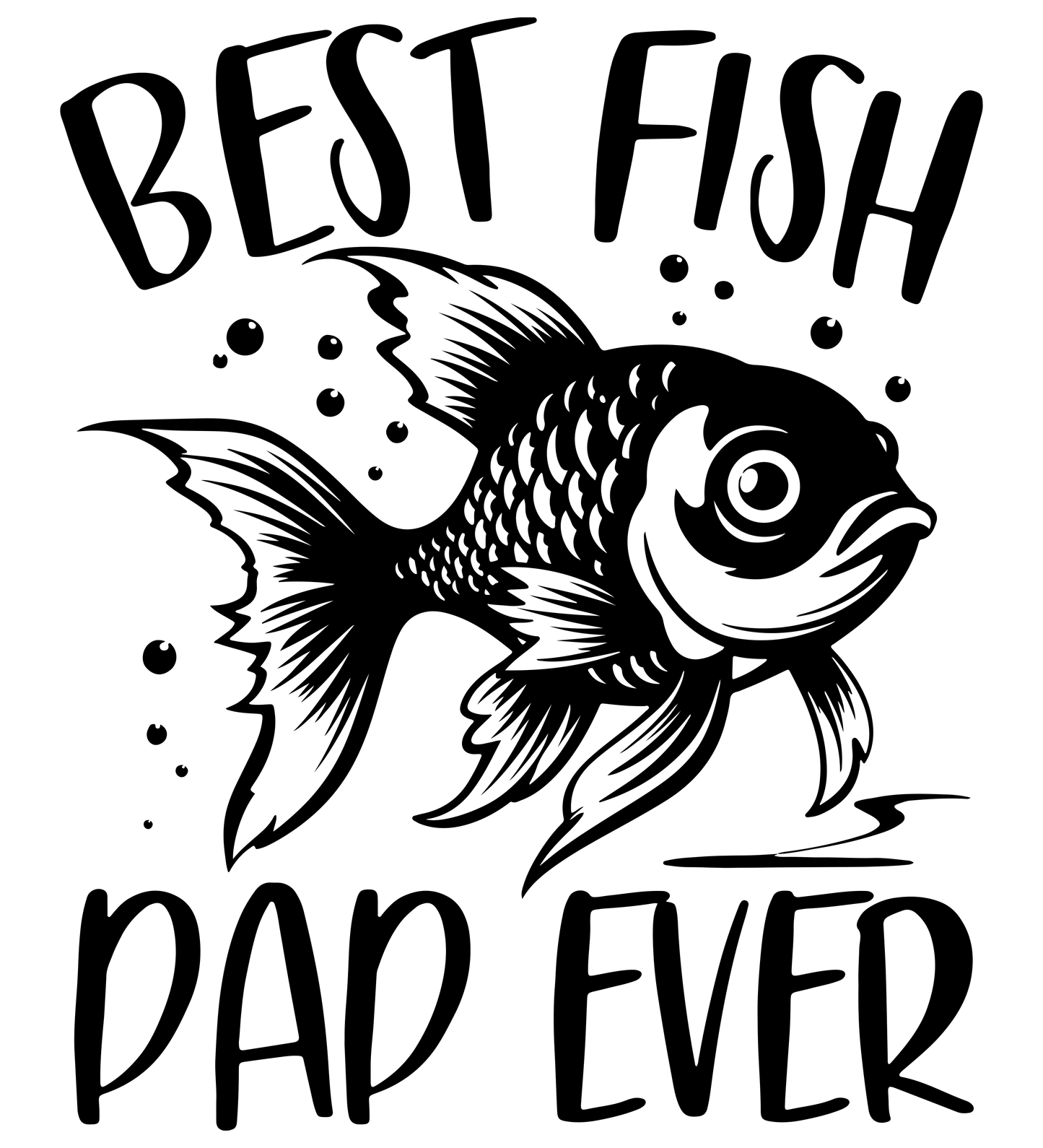 Best Fish Pap Ever Design - DTF Ready To Press