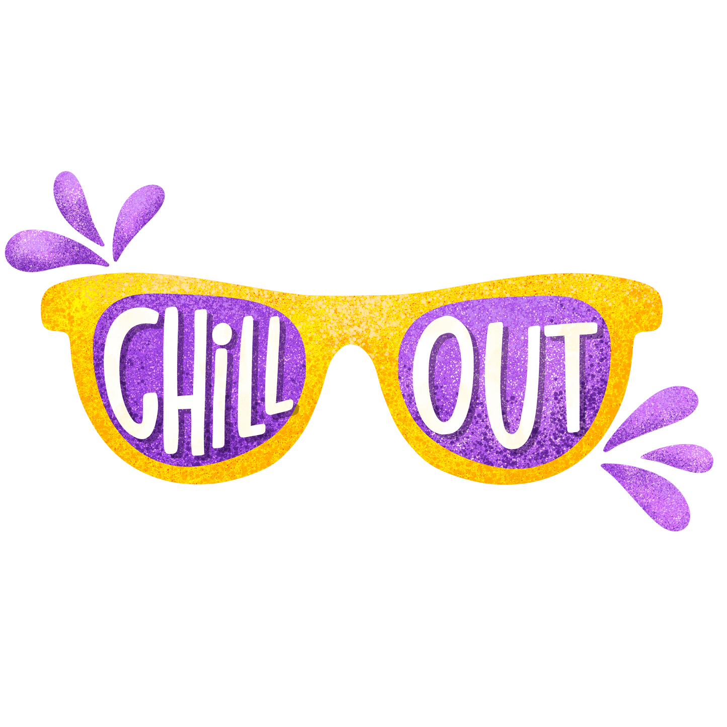 Chill Out Design - DTF Ready To Press
